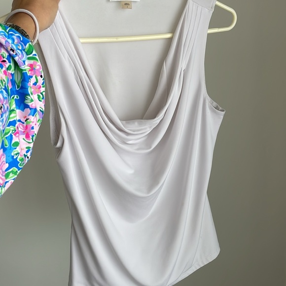 Calvin Klein small white blouse - Picture 3 of 5